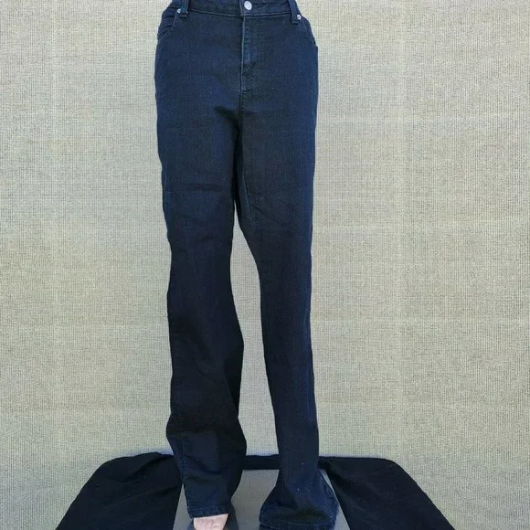 Women's Michael Kors Wide Leg Jeans W16 - Picture 3 of 12